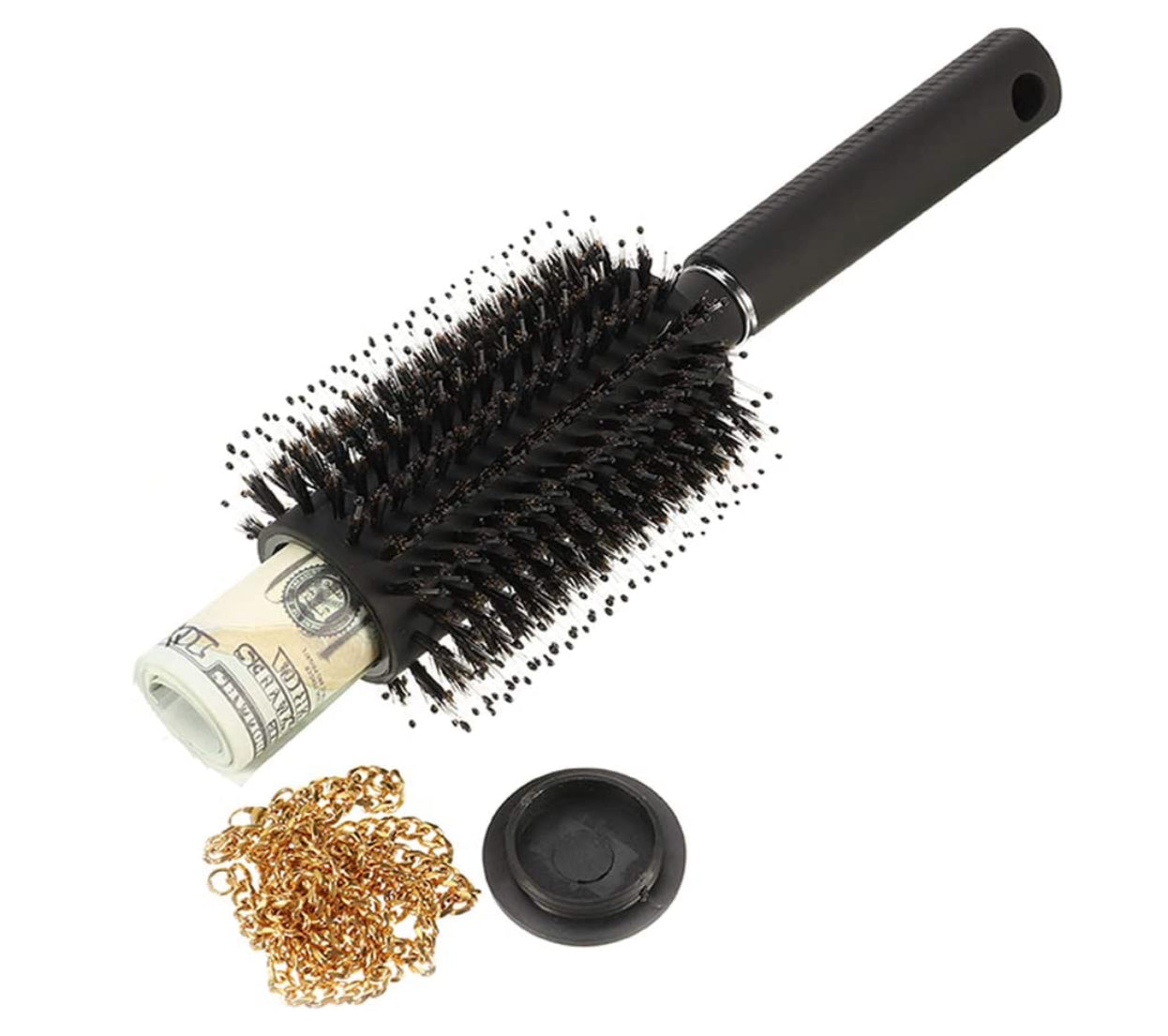 Secret Compartment Hairbrush