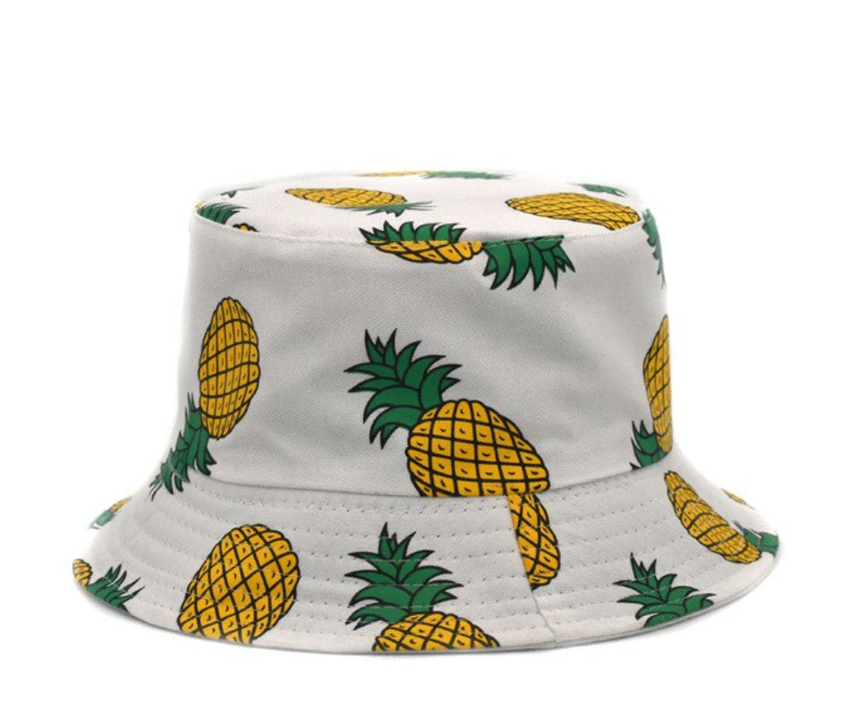 Pineapple Design Bucket Hat